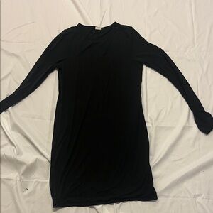 Wilfred Free Black Long Sleeve Dress